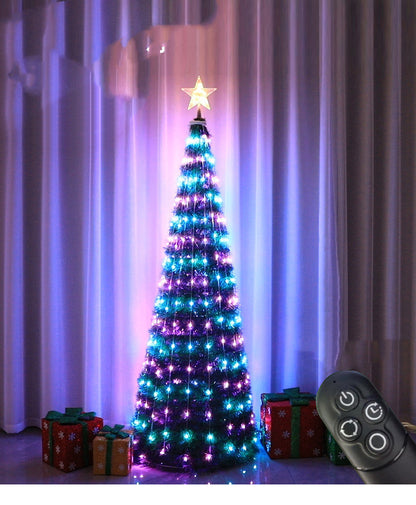 LED Spiral Christmas Tree Display