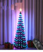 LED Spiral Christmas Tree Display