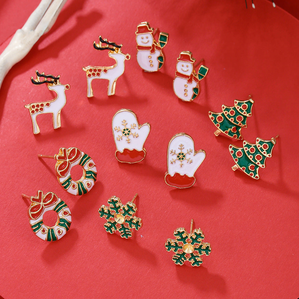 Adorable Christmas Earring Sets