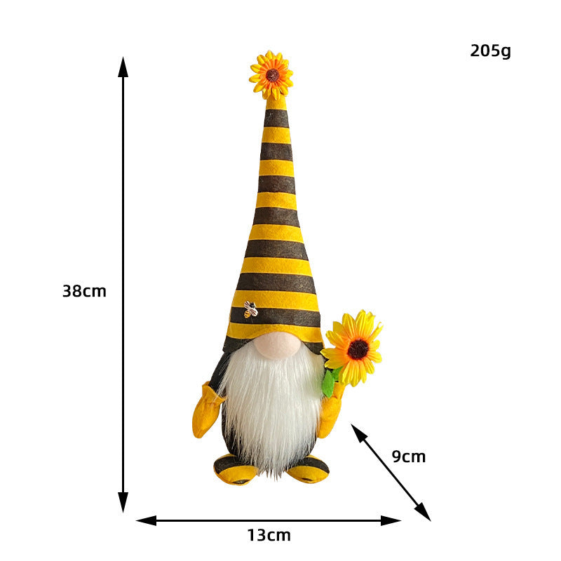 Bee & Sunflower Indoor Gnomes