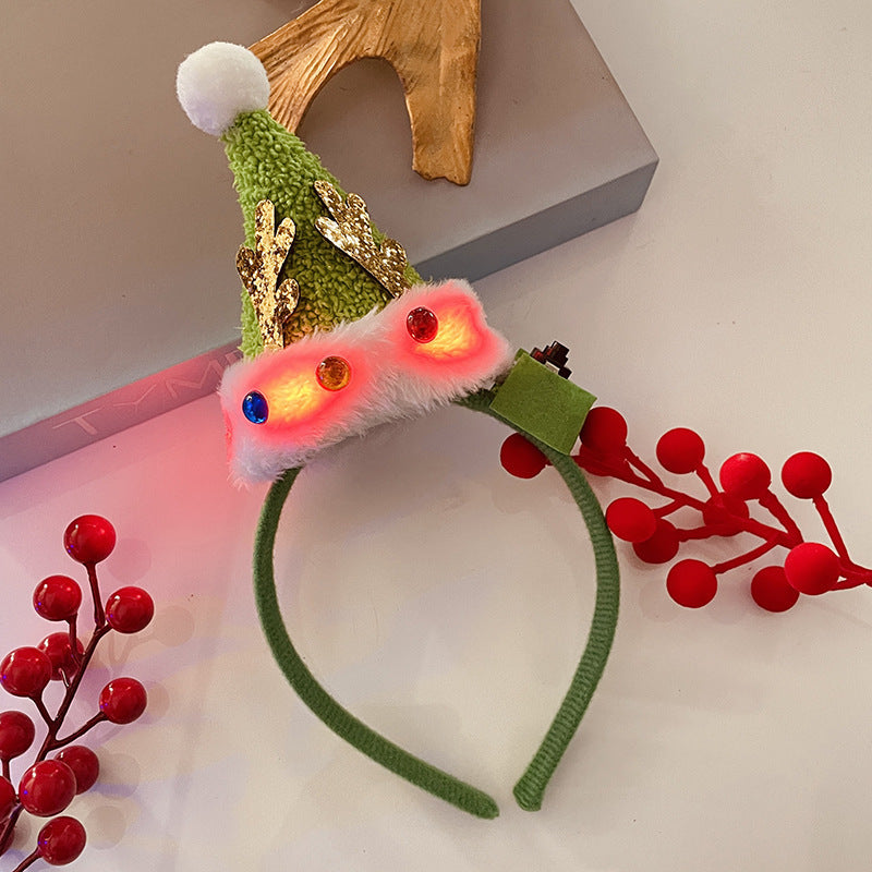 Christmas Light-Up Headband