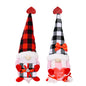 Sweetheart Buffalo Plaid Valentine Gnome Plush