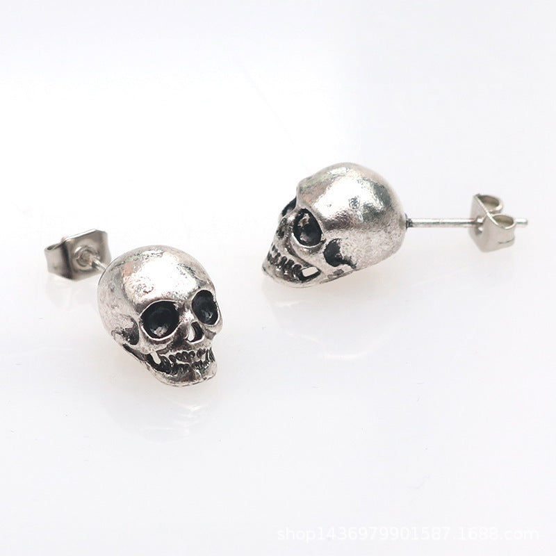 Retro Skull Earrings