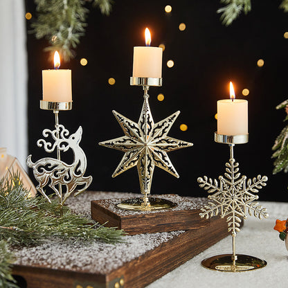 Christmas Metal Candle Stands