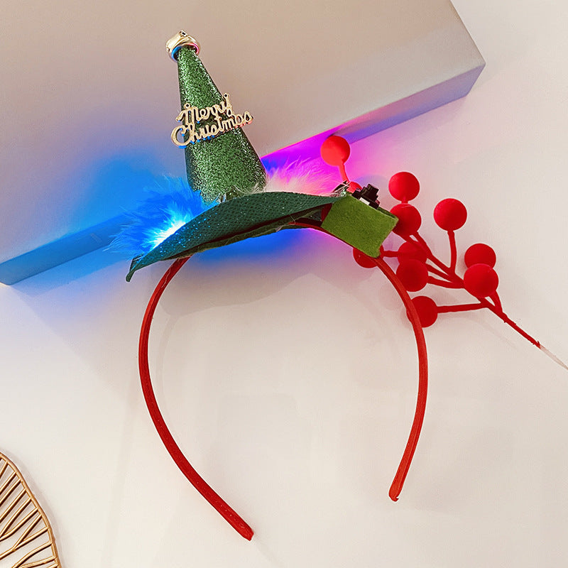 Christmas Light-Up Headband