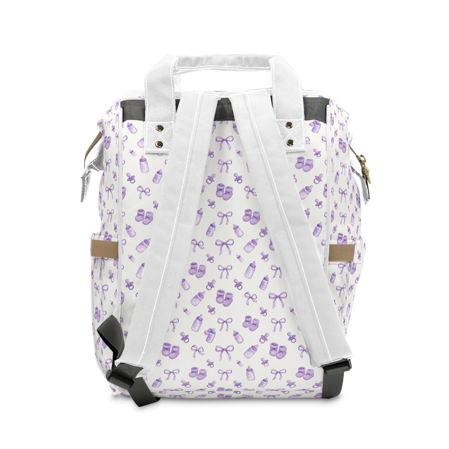 Lavender Baby Keepsakes Diaper Backpack – Personalized