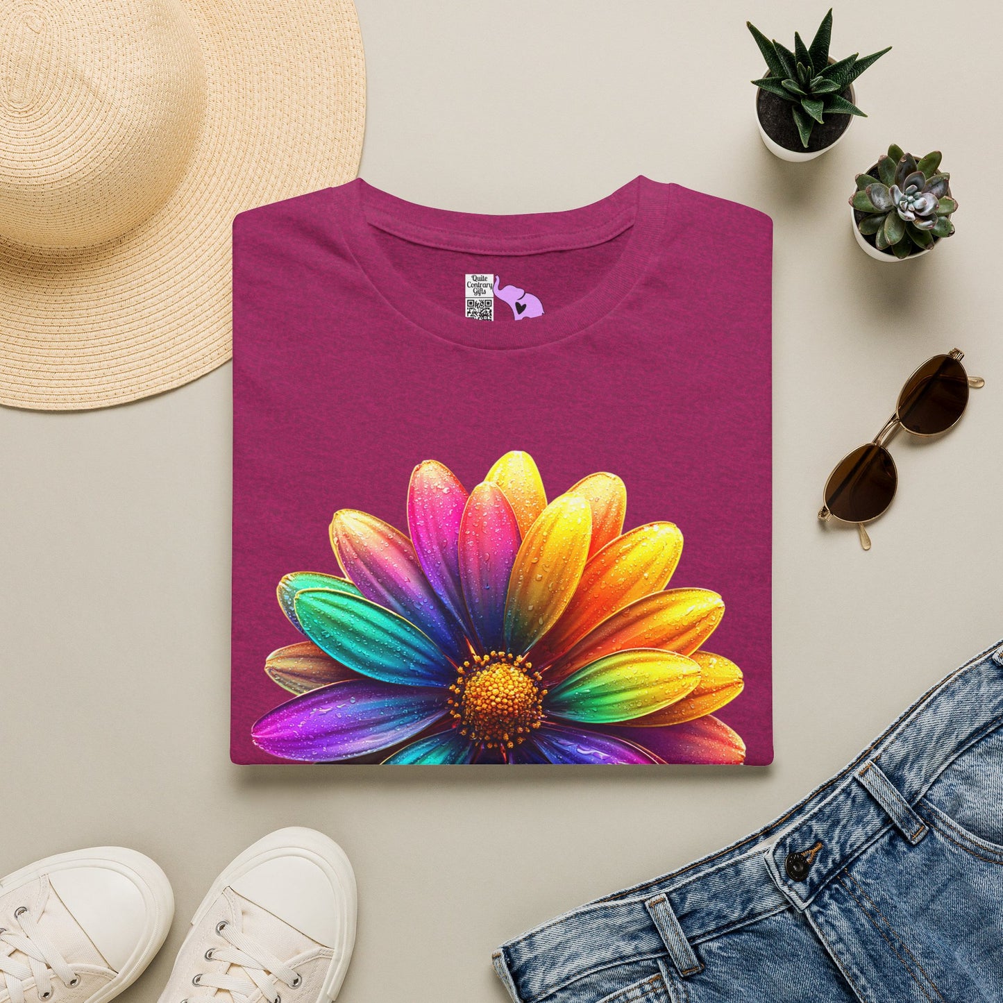 Spectrum Petals Adult T-shirt