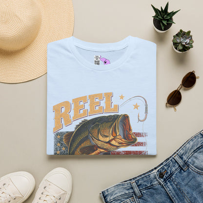 Reel Cool Dad (Fish) Adult T-shirt