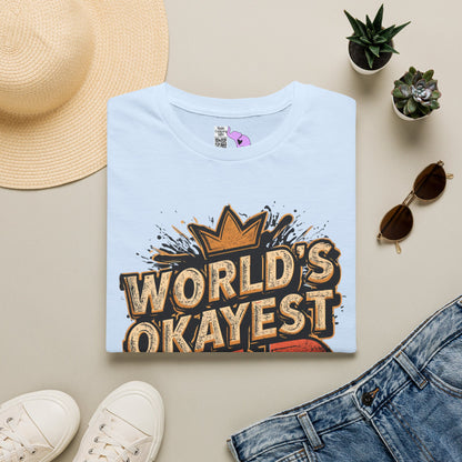 World's Okayest Dad Adult T-shirt