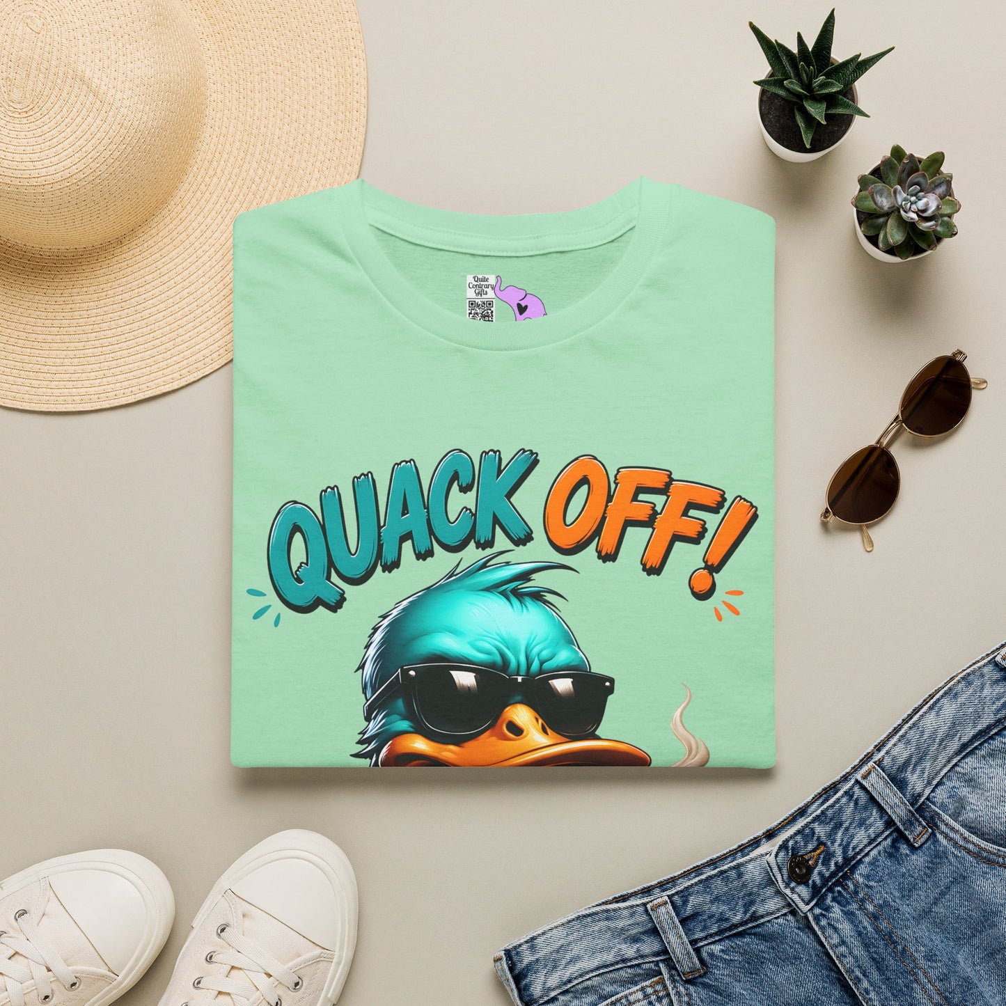 Quack Off (Too Early) Adult T-shirt