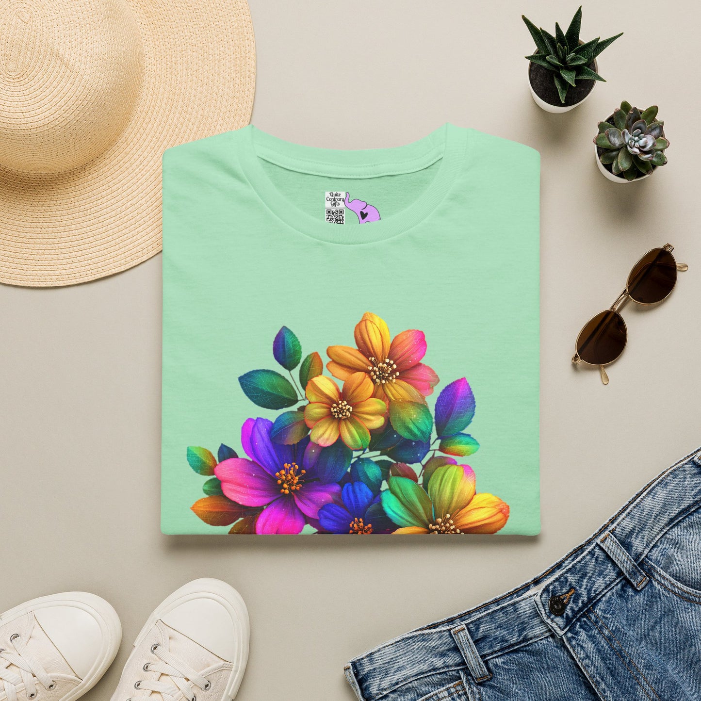 Burst of Bloom Adult T-shirt