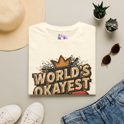 World's Okayest Dad Adult T-shirt