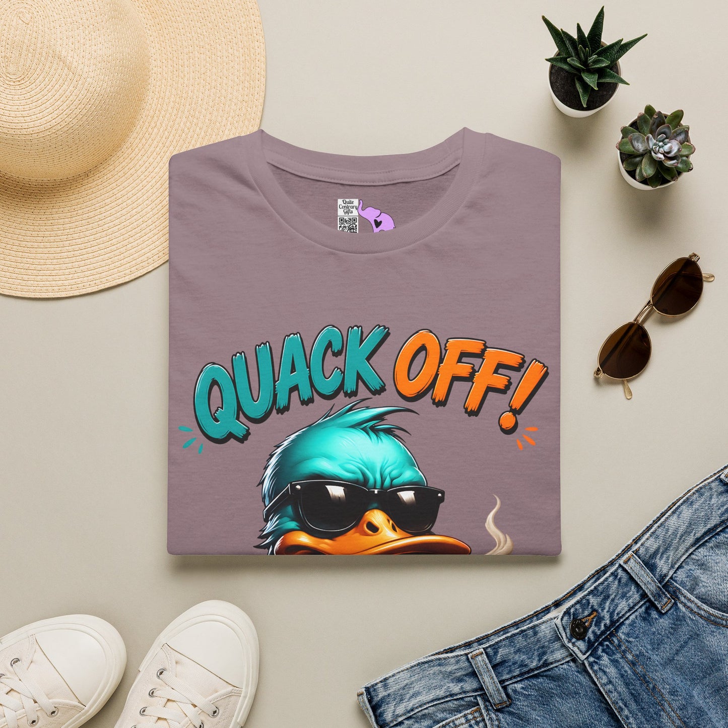 Quack Off (Too Early) Adult T-shirt