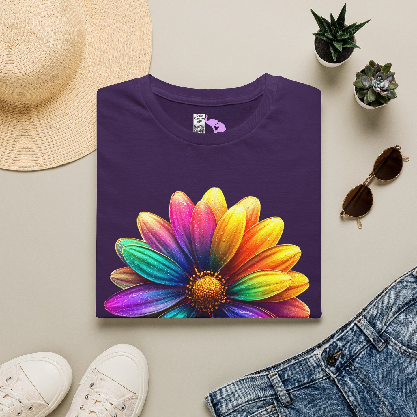 Spectrum Petals Adult T-shirt
