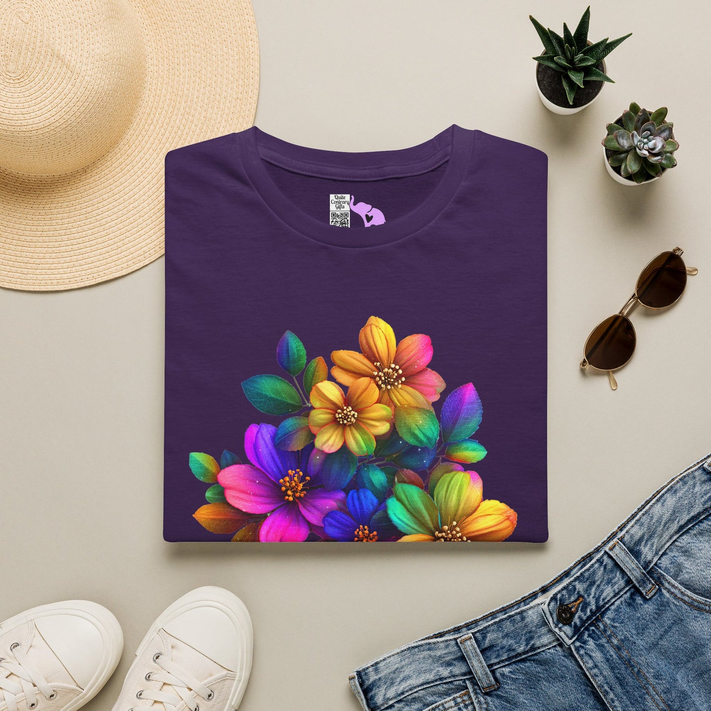Burst of Bloom Adult T-shirt
