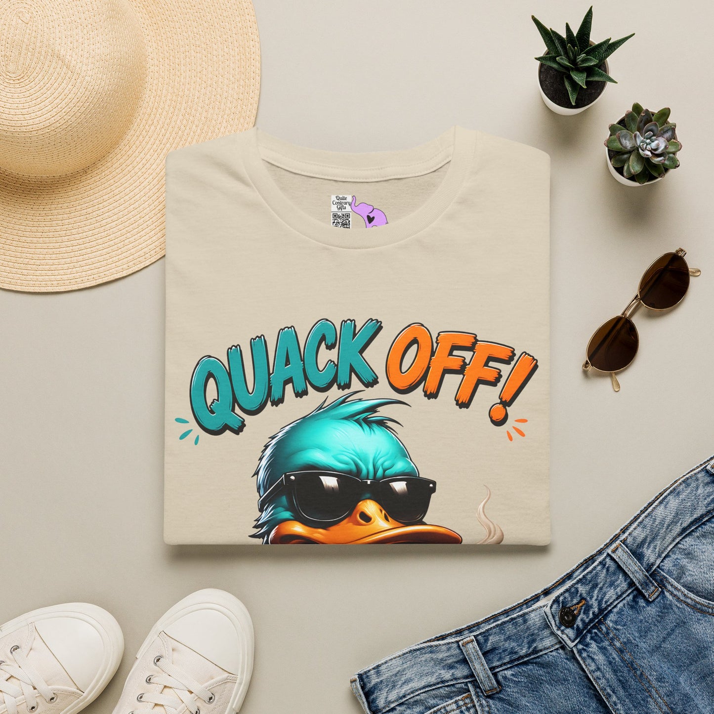 Quack Off (Too Early) Adult T-shirt