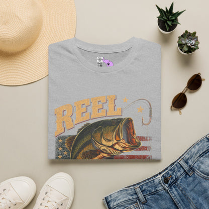 Reel Cool Dad (Fish) Adult T-shirt