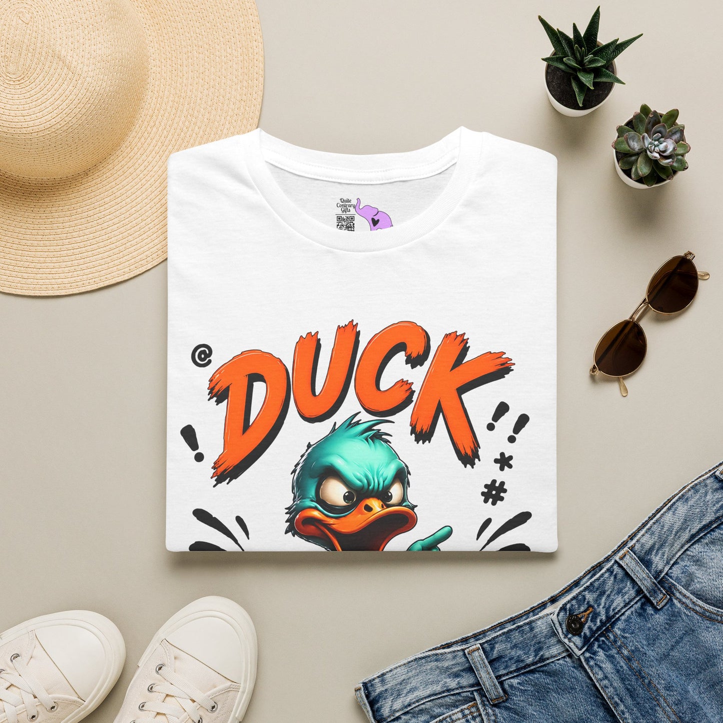 Duck It! Adult T-shirt