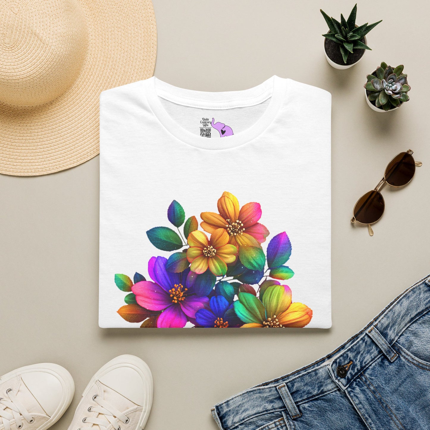 Burst of Bloom Adult T-shirt
