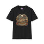 Some Days I Rock It Some Days It Rocks Me Either Way We're Rockin' Fatherhood Adult T-shirt