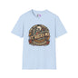 Some Days I Rock It Some Days It Rocks Me Either Way We're Rockin' Fatherhood Adult T-shirt