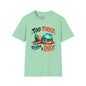 Too Tired To Give A Duck Adult T-shirt