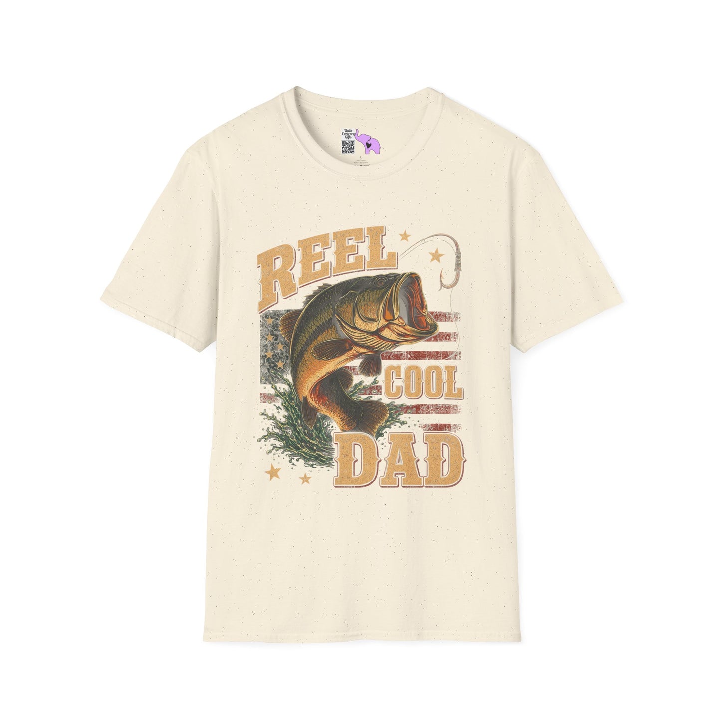 Reel Cool Dad (Fish) Adult T-shirt