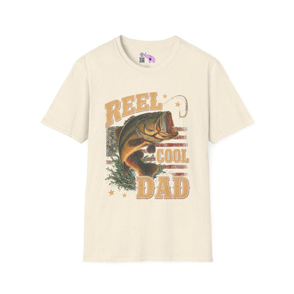 Reel Cool Dad (Fish) Adult T-shirt