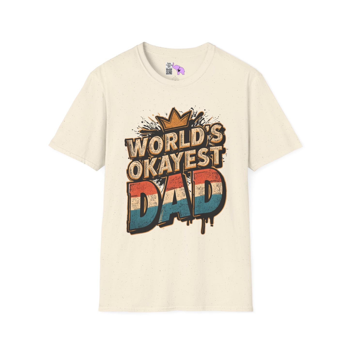 World's Okayest Dad Adult T-shirt