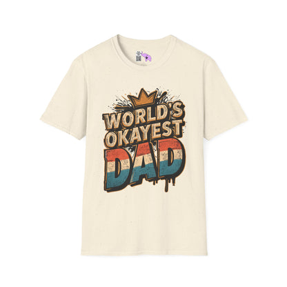World's Okayest Dad Adult T-shirt
