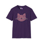 Pawprint Cat Portrait Adult T-shirt