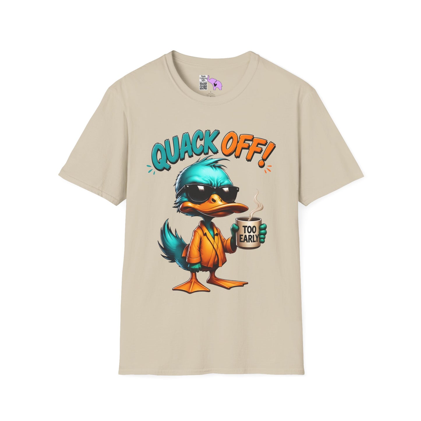 Quack Off (Too Early) Adult T-shirt