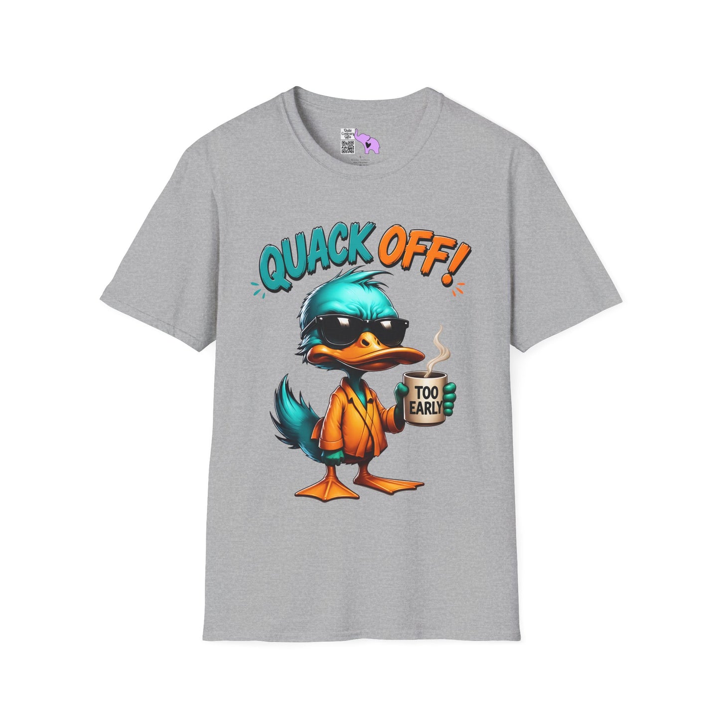 Quack Off (Too Early) Adult T-shirt