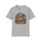 Some Days I Rock It Some Days It Rocks Me Either Way We're Rockin' Fatherhood Adult T-shirt