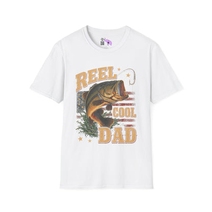 Reel Cool Dad (Fish) Adult T-shirt