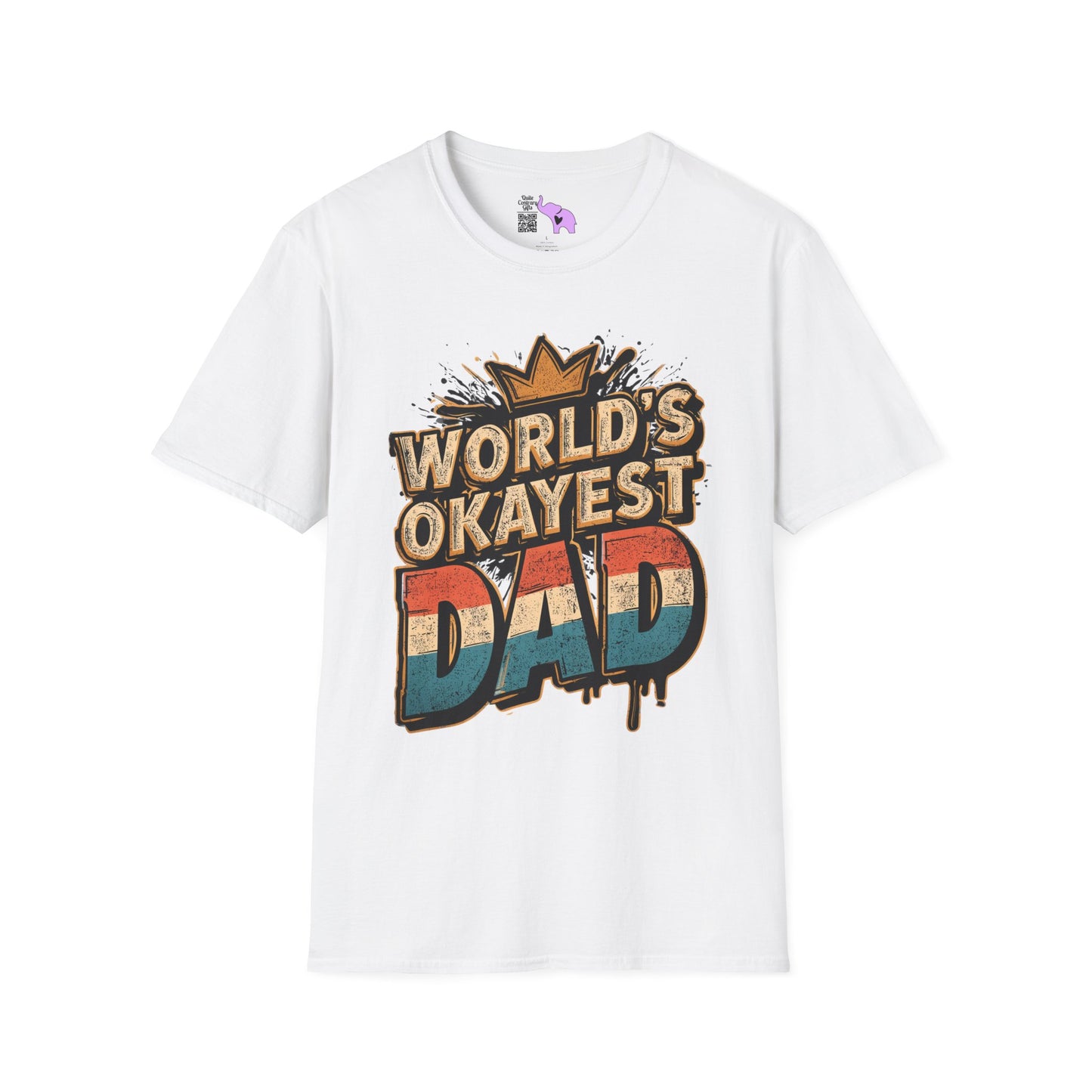 World's Okayest Dad Adult T-shirt