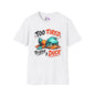 Too Tired To Give A Duck Adult T-shirt