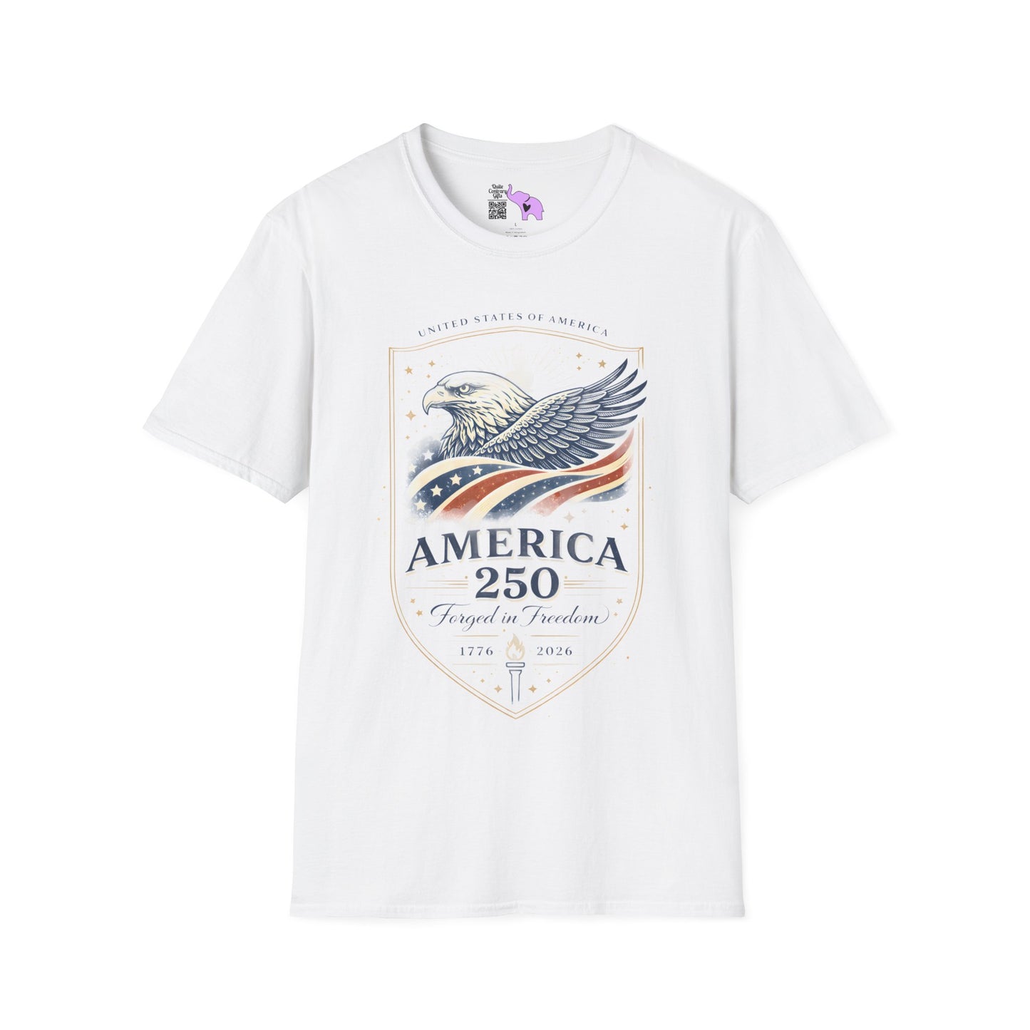 America 250 Forged in Freedom 1776-2026 Adult T-shirt