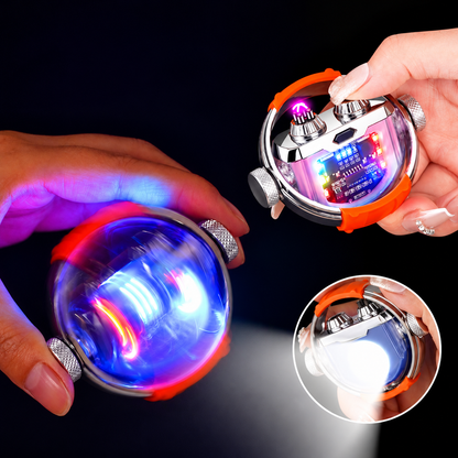 USB Rechargeable Plasma Arc Lighter with LED Lights – Windproof Electric Lighter