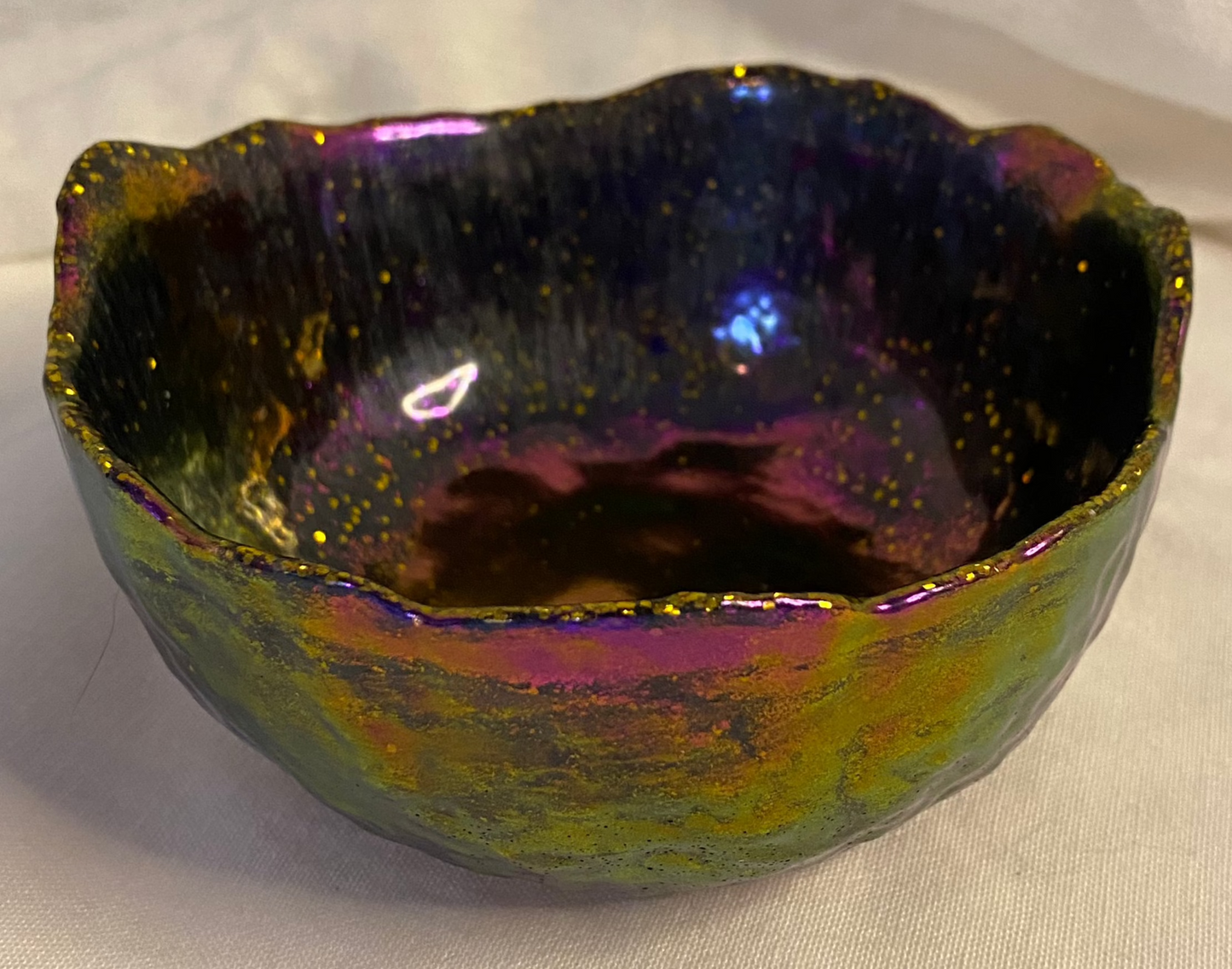 Irregular-Shaped Resin Bowl