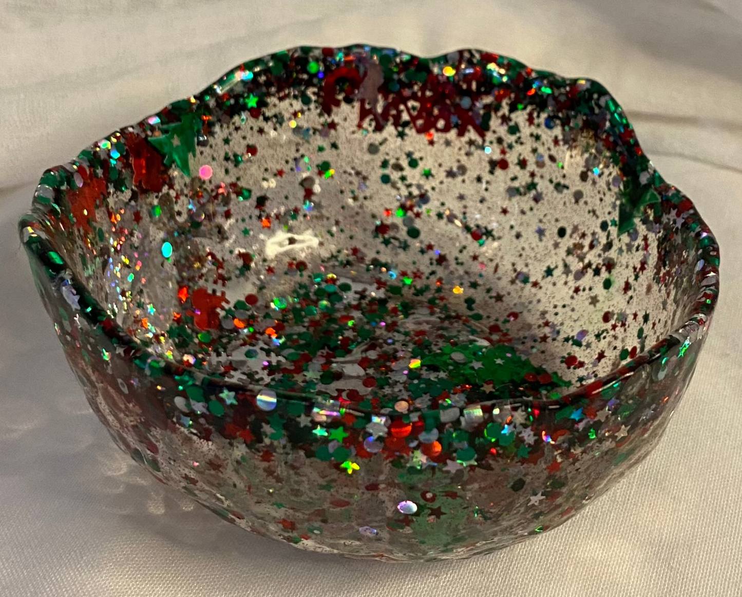 Irregular-Shaped Resin Bowl