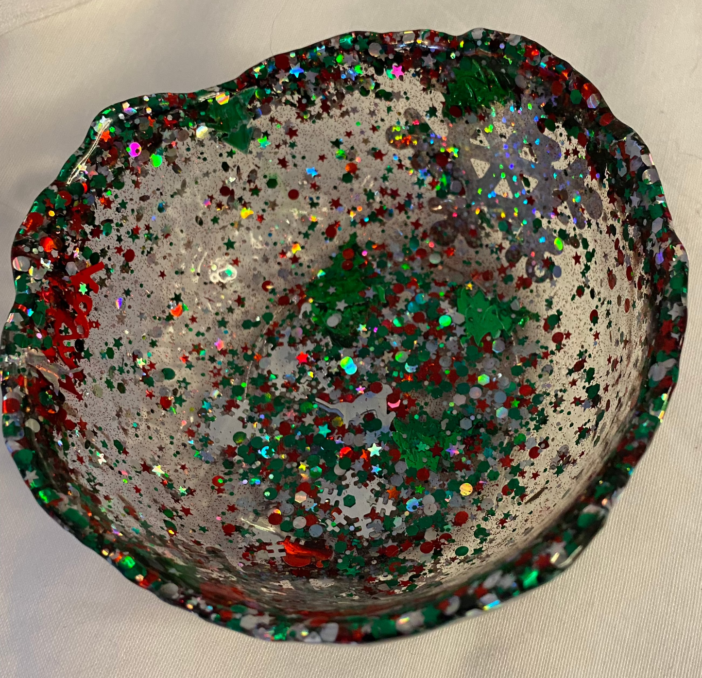 Irregular-Shaped Resin Bowl