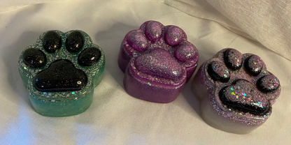 Paw Print Resin Trinket Box