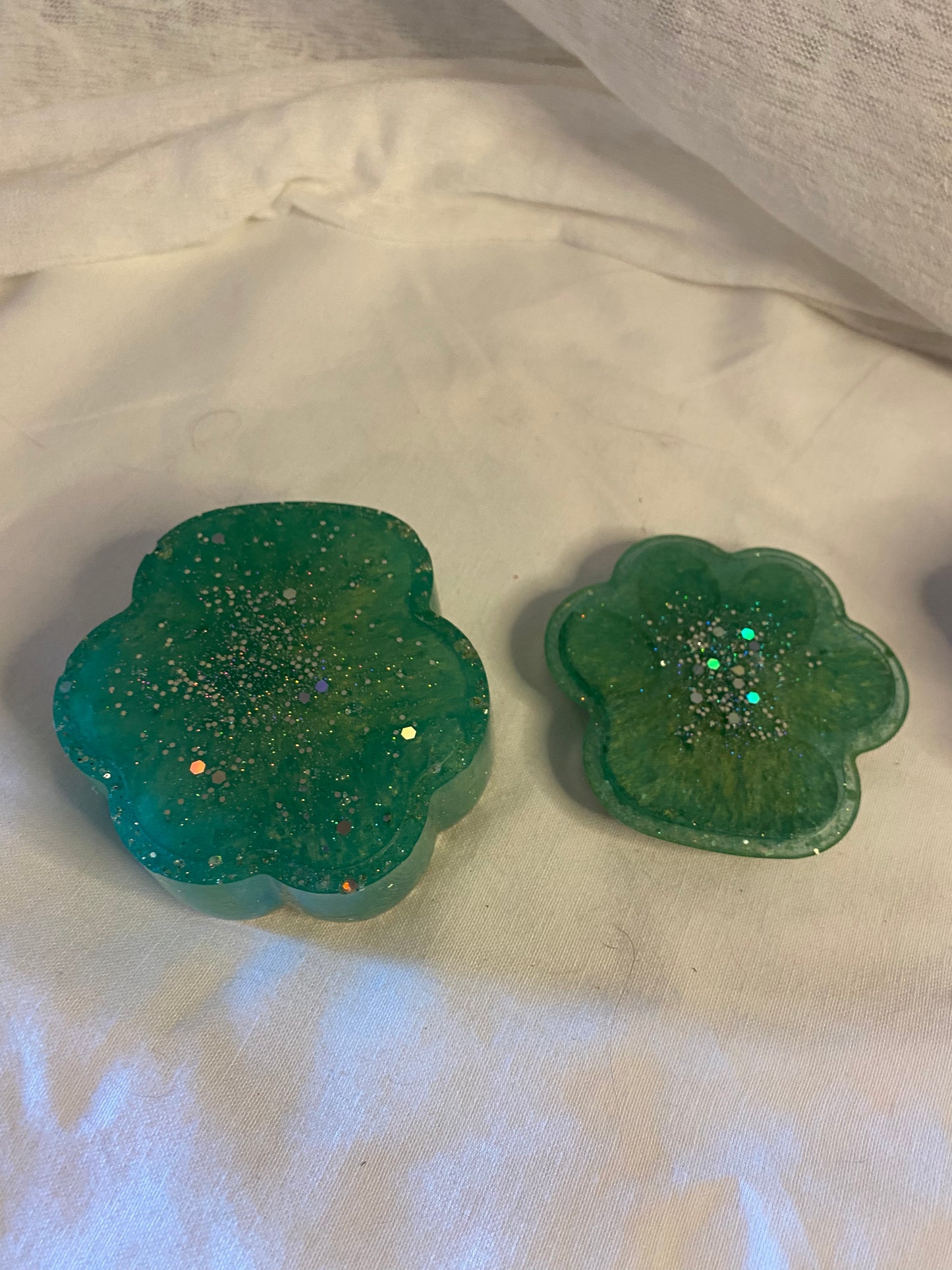 Paw Print Resin Trinket Box