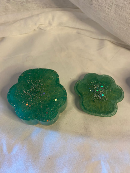 Paw Print Resin Trinket Box