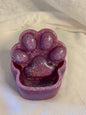 Paw Print Resin Trinket Box