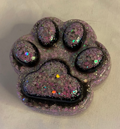 Paw Print Resin Trinket Box