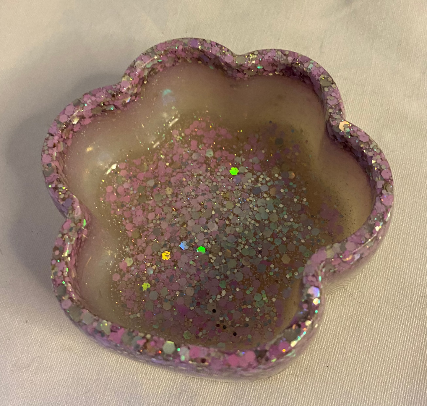 Paw Print Resin Trinket Box