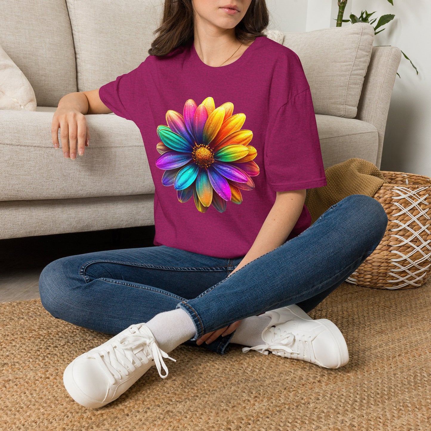 Spectrum Petals Adult T-shirt