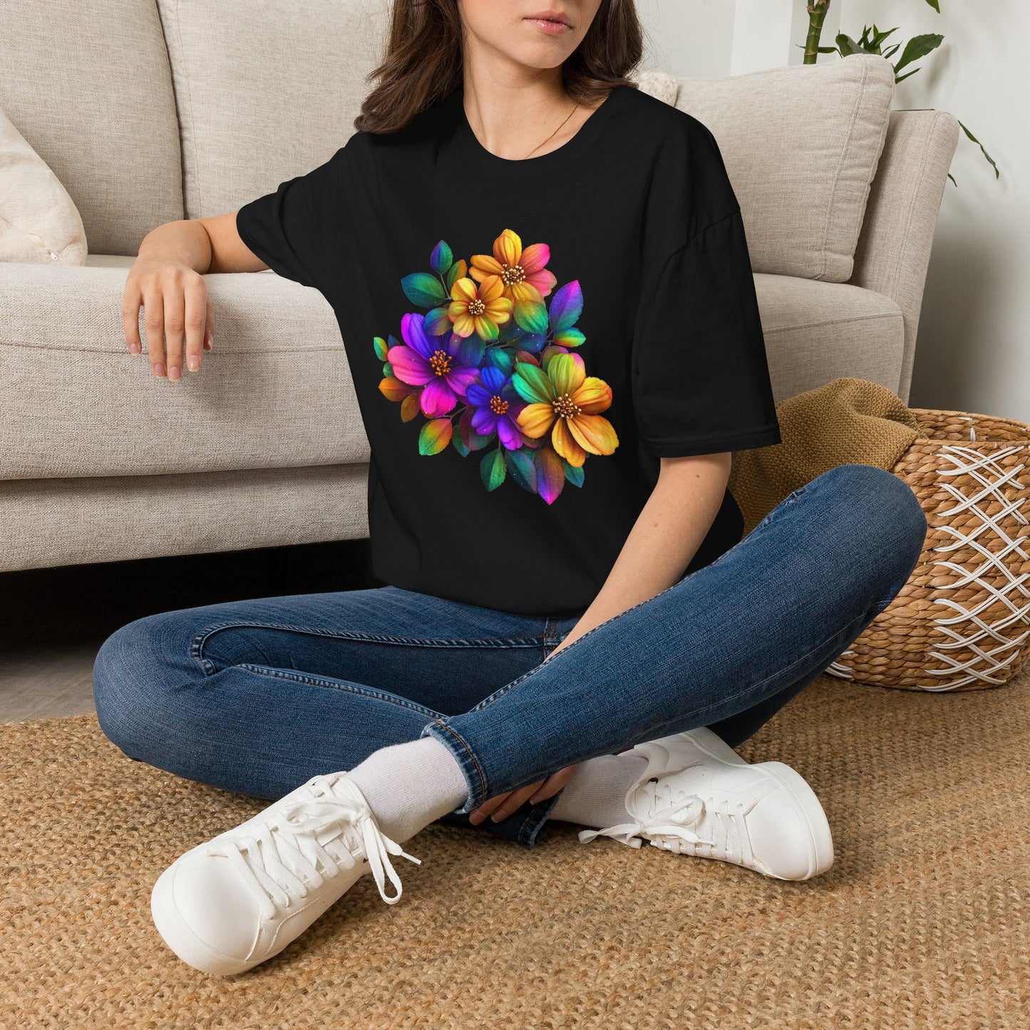 Burst of Bloom Adult T-shirt